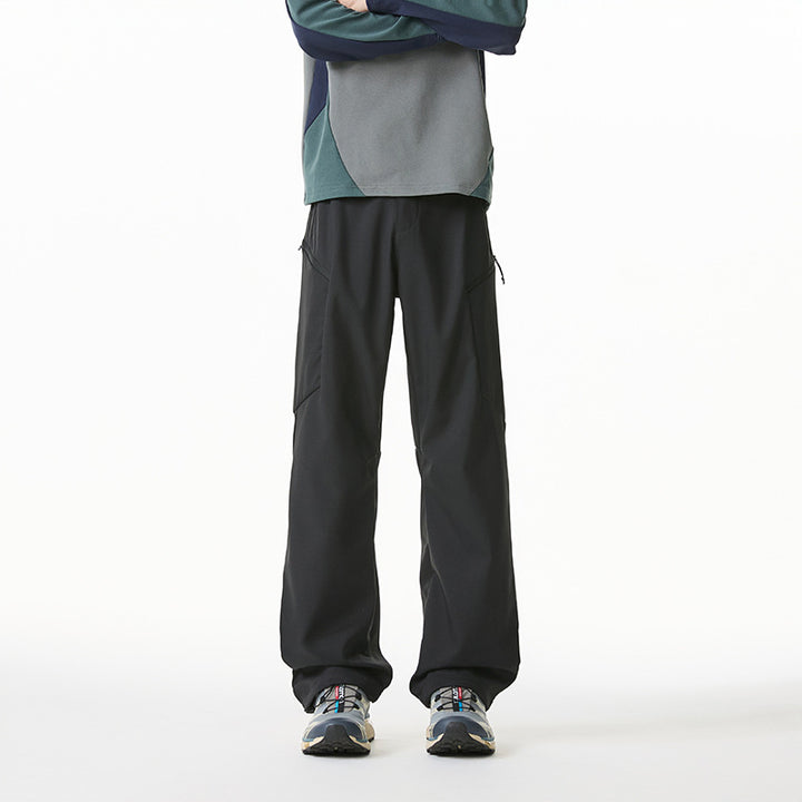 Herren Funktionale Cargo-Hose mit elastischem Bund und verstellbarem Saum Drune