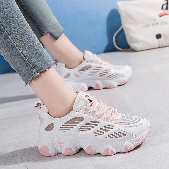 Damen Atmungsaktive Freizeitsneaker mit flexibler Laufsohle Drune