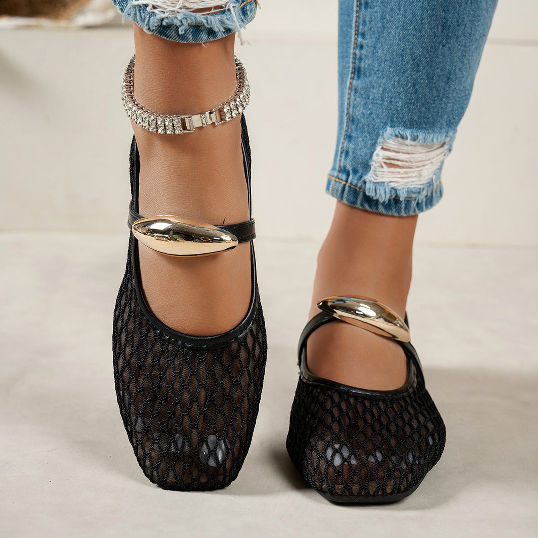 Damen Elegante Spitzenschuhe mit dekorativen Schleifen und funkelnden Akzenten Drune