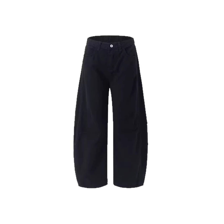 Damen Weitgeschnittene Utility-Cargo-Hose Drune