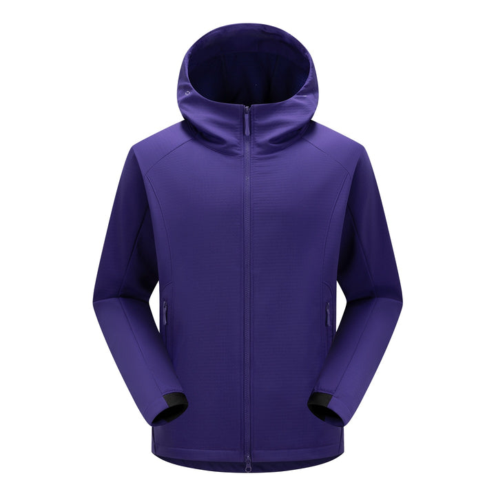 Herren Softshell-Funktionsjacke mit Wattierung, Kapuze & Zwei-Wege-Reißverschluss Drune