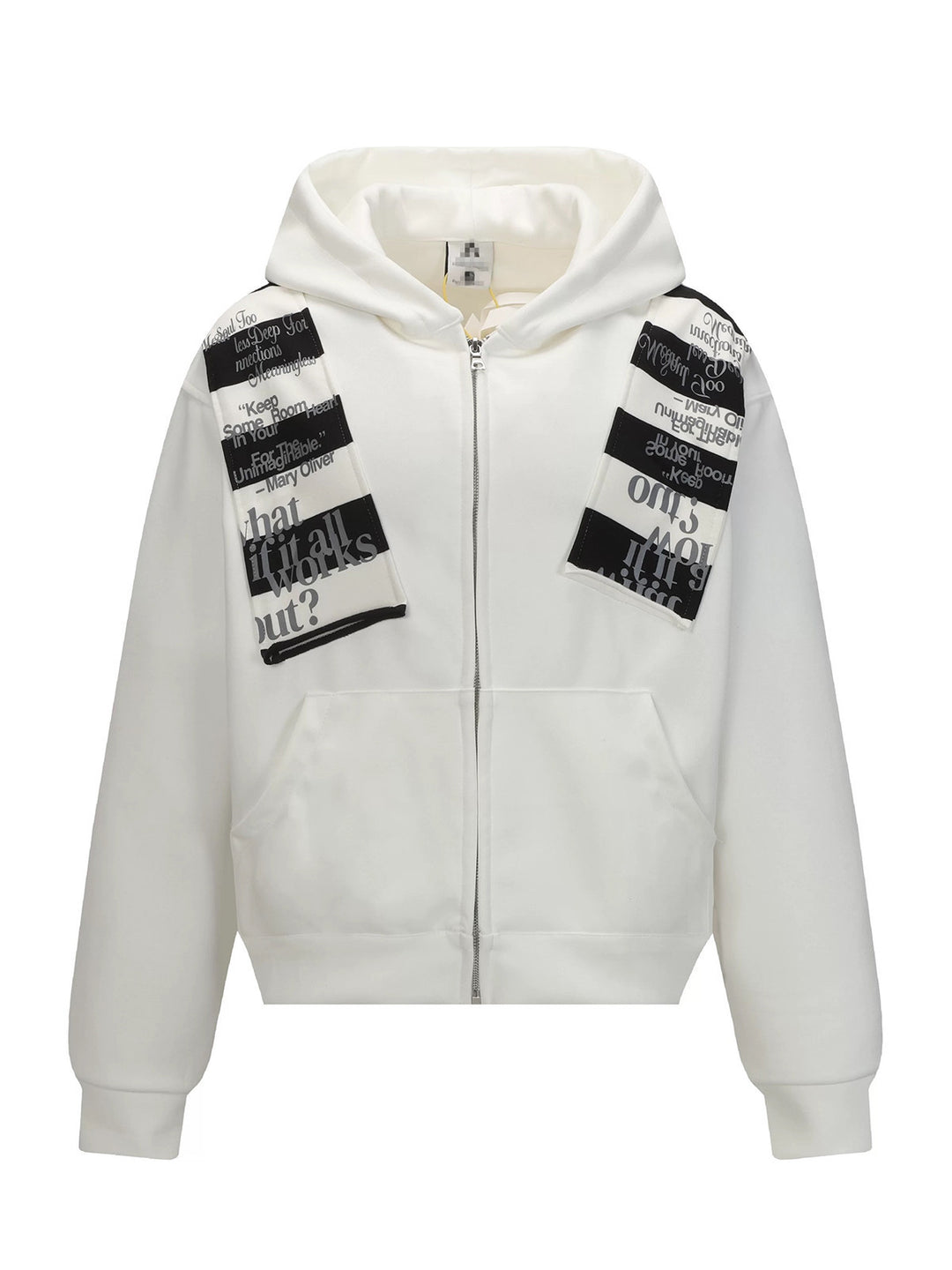 Damen Trendiger Kapuzenpullover mit grafischen Akzenten Drune