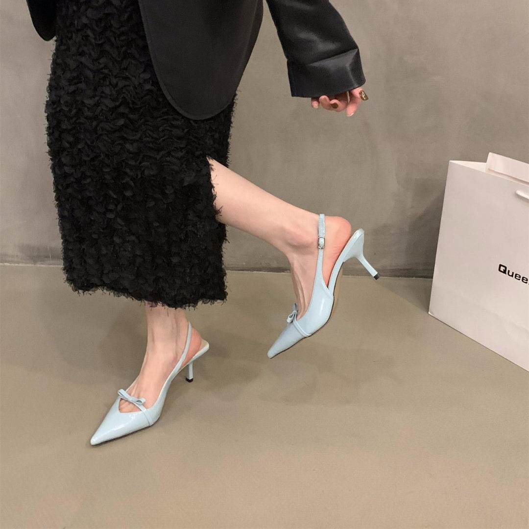 Damen Slingback Pumps mit elegantem Schnitt und feinem Riemchen Drune
