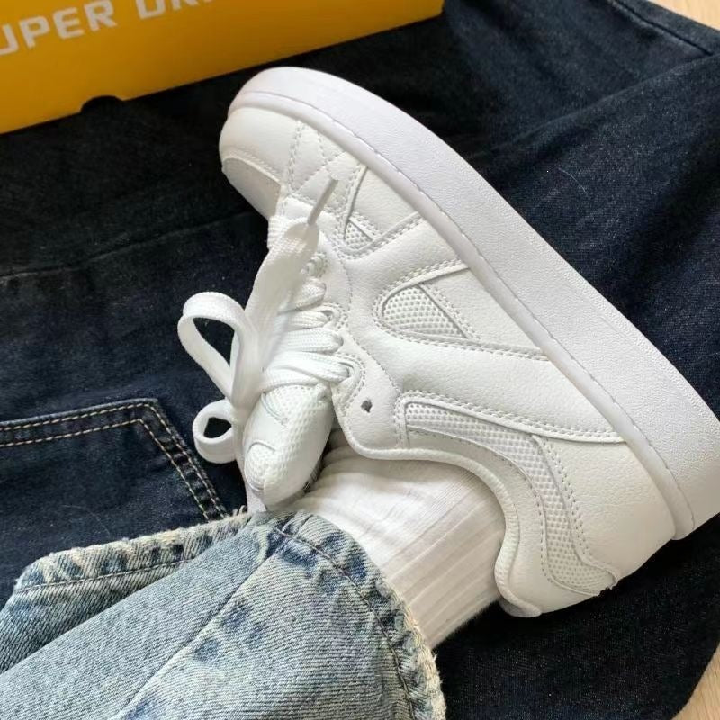 Damen Lifestyle Sneakers mit atmungsaktiver Mesh-Struktur und rutschfester Sohle Drune