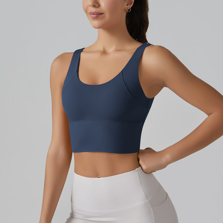 Damen Sport-BH mit V-Ausschnitt und hohem Komfort Drune