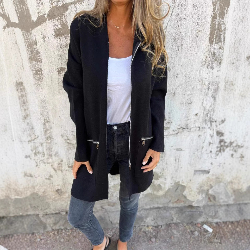 Damen modische Übergangsjacke Drune