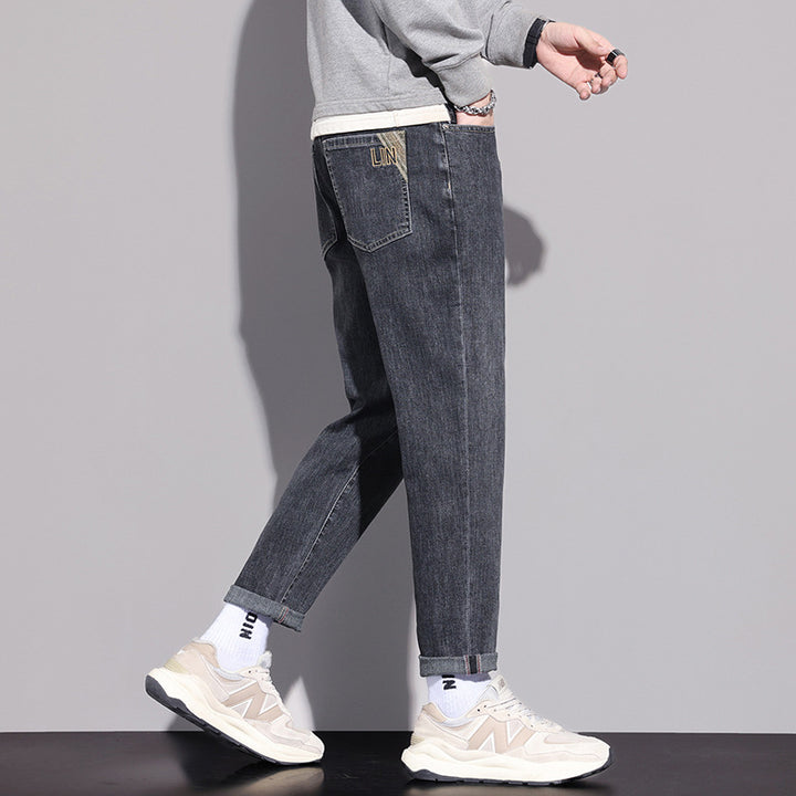 Herren Bequeme und modische Relaxed Fit Jeans Drune