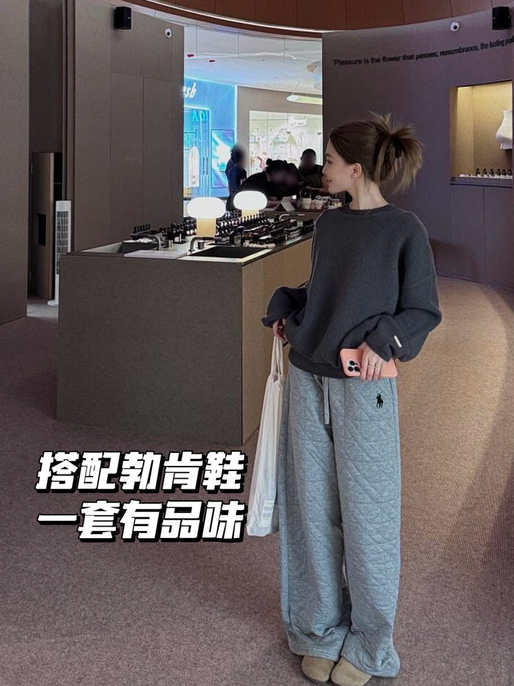 Damen Bequeme Oversized Sweatshirt Drune