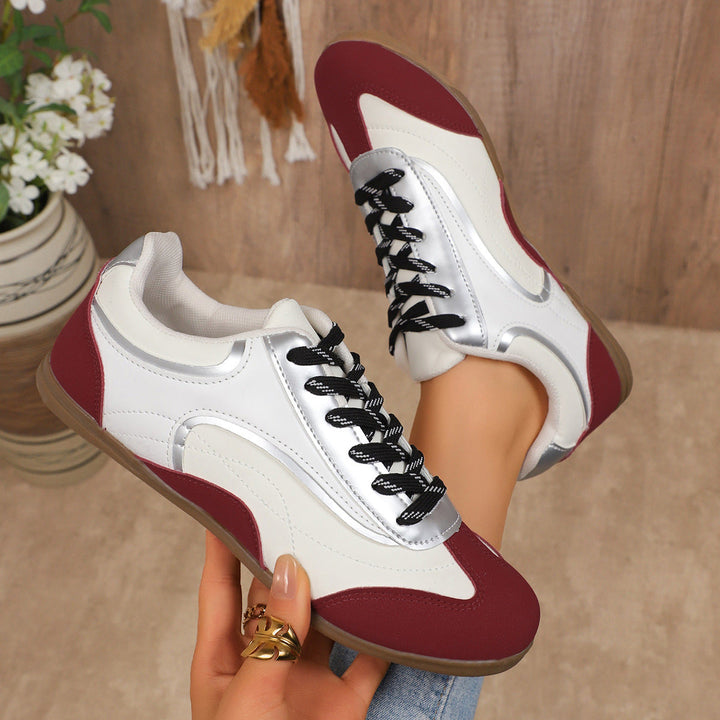 Damen Komfortable und stilvolle Freizeitsneaker Drune