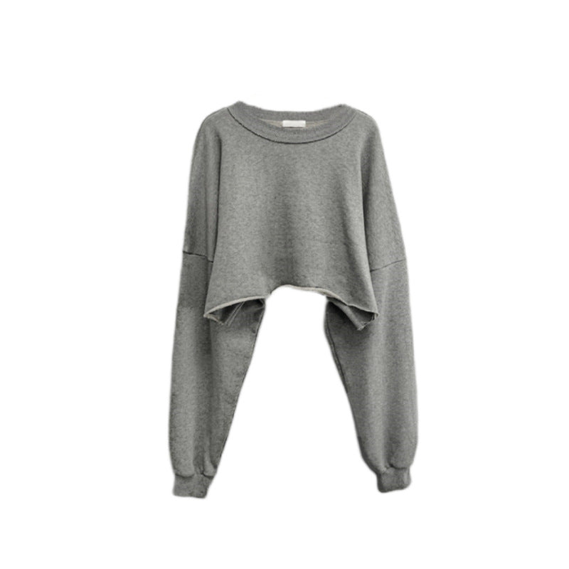 Damen lässiger oversized Pullover mit voluminösen Ärmeln Drune