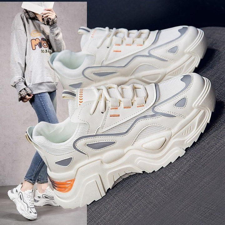Damen Sportliche Sneakers mit stabiler Sohle und atmungsaktivem Obermaterial Drune