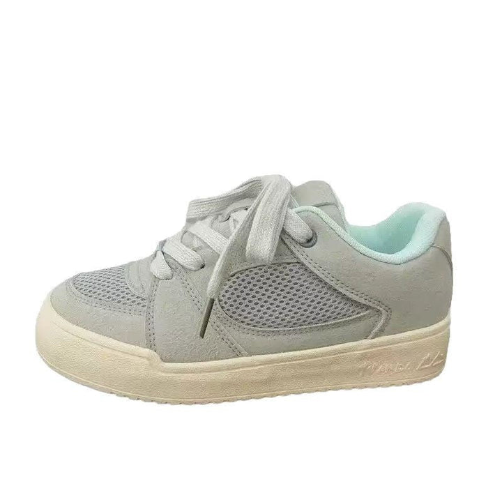 Damen Sportliche Sneakers mit atmungsaktiver Textiloberfläche und bequemer Dämpfung Drune
