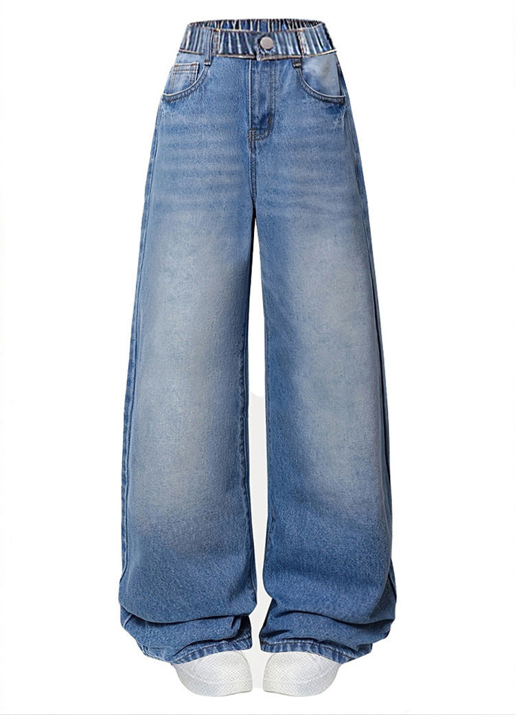 Damen weite Chino-Jeans Drune