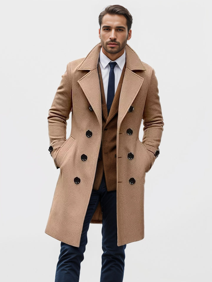 Herren eleganter Trenchcoat Drune