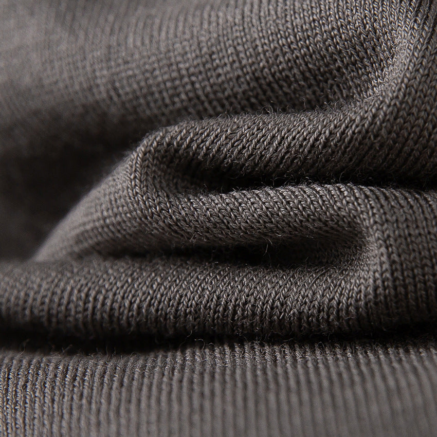Damen Ultraleichter Feinstrick-Rollkragenpullover mit schlanker Silhouette und fein gerippten Abschlüssen Drune