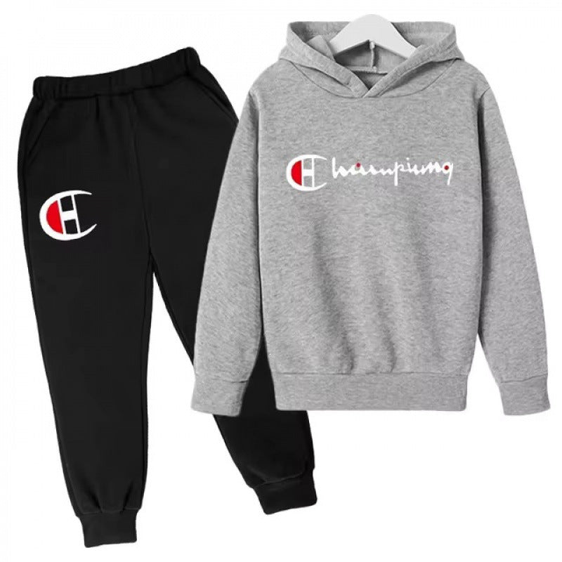 Unisex nan Kapuzenpullover mit Jogginghose Freizeitset Drune