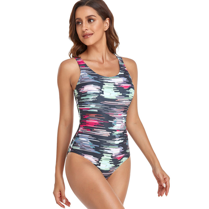 Damen Sportlicher Hochleistungs Badeanzug Drune