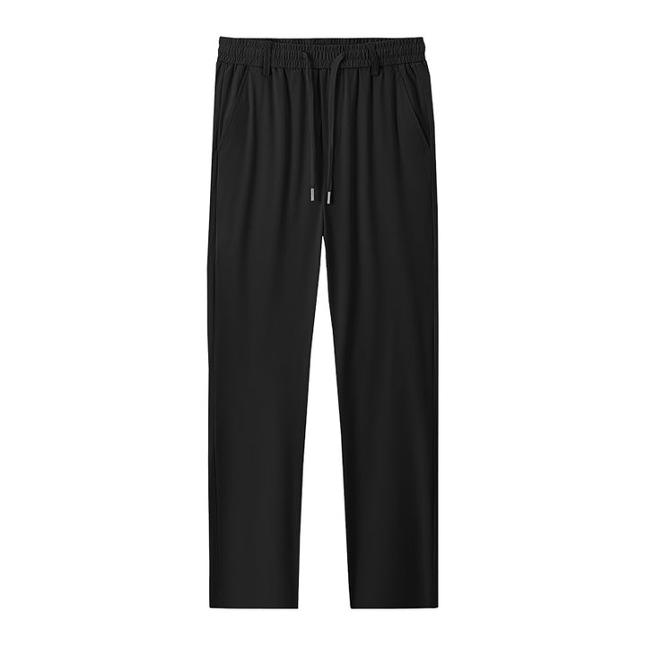 Herren Bequeme Sporthose mit elastischem Bund und Seitentaschen Drune