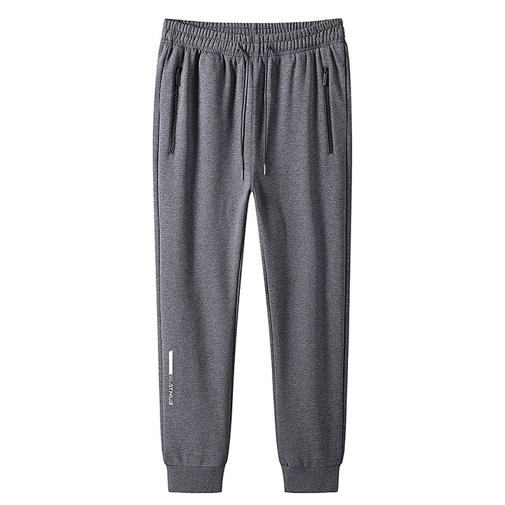 Herren Sport-Jogginghose mit elastischem Bund und Reißverschlusstaschen Drune