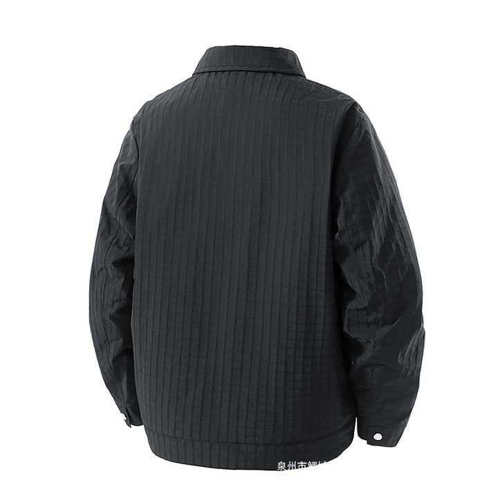 Herren Modische Fleecejacke mit gesteppter Außenstruktur Drune