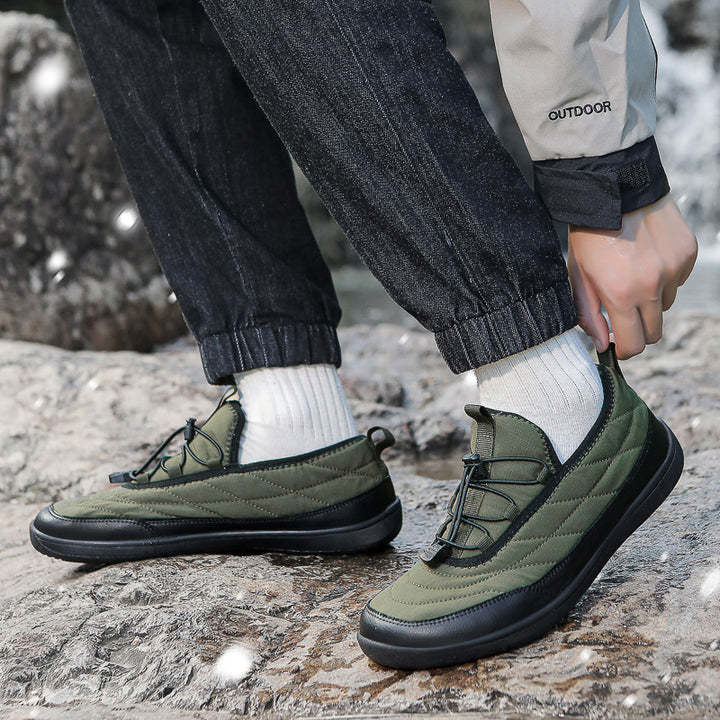 Damen nan gesteppter Schlupfsneaker mit Fleecefutter und Schnellzugverschluss Drune