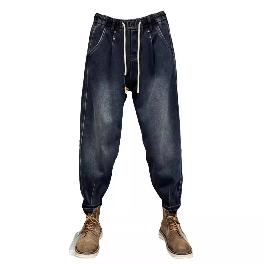 Herren Modische Ripped Jeans mit kreativen Patches Drune 1788342747