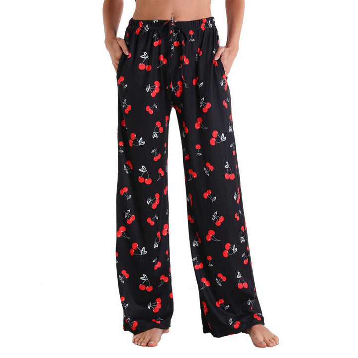 Damen Elegante und bequeme Palazzohose Drune