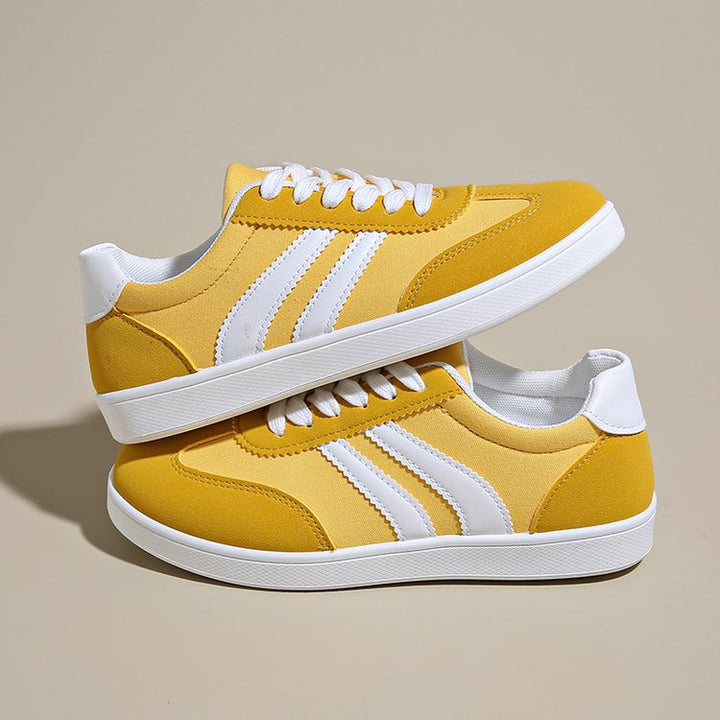 Damen Sneakers im sportlichen Design mit atmungsaktiver Oberflächenstruktur Drune