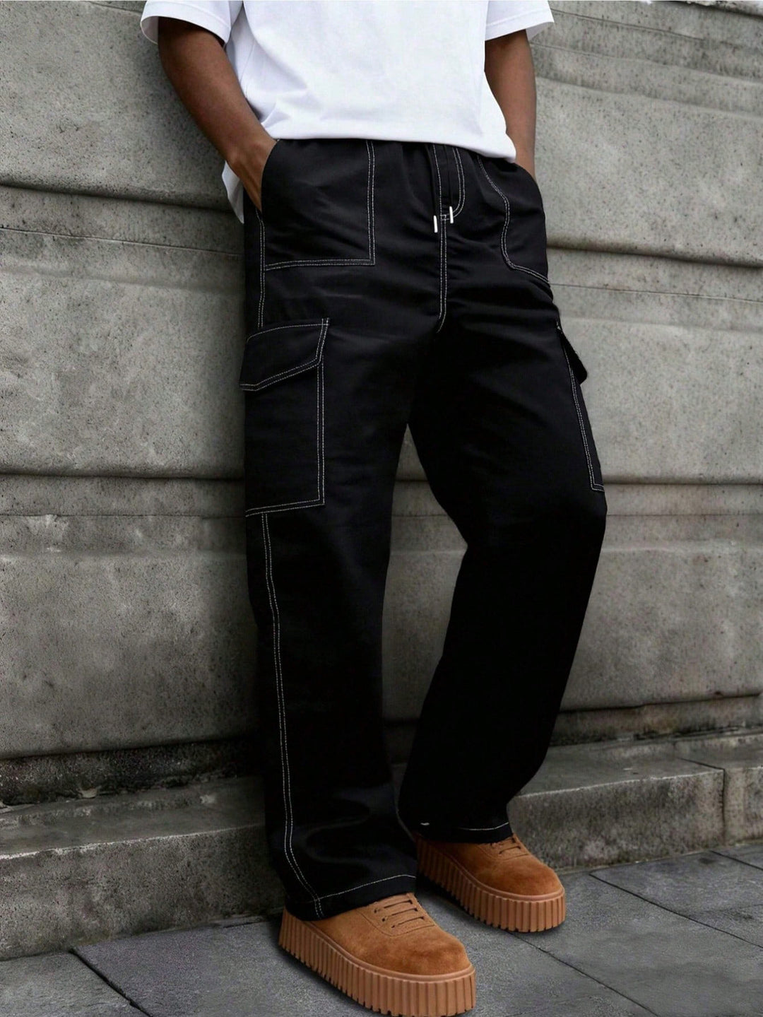 Herren Bequeme Cargo-Hose Drune 1788241341