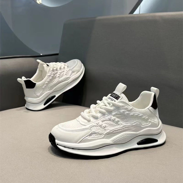 Damen Sportliche Sneakers mit luftdurchlässiger Mesh-Oberfläche und bequemer Dämpfung Drune