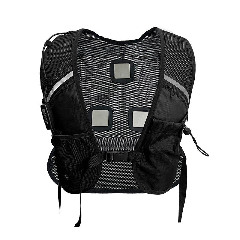 Unisex nan ultraleichte Ventilationsweste mit Mehrfachlüftersystem, NetzgewDrunee‑Trägern und Akkufach Drune