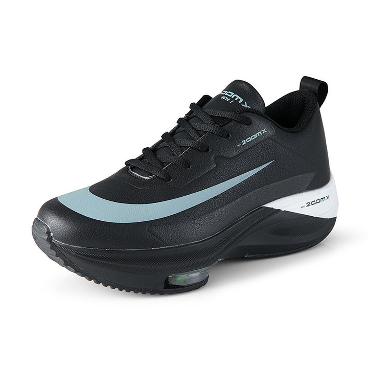 Herren Luftgepolsterter Performance-Sneaker mit sichtbarer Luftkammer und dicker Plateausohle Drune
