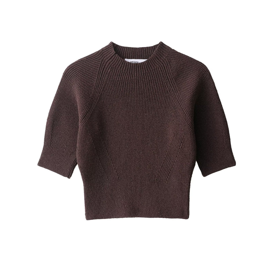 Damen stylisches Strickoberteil Drune