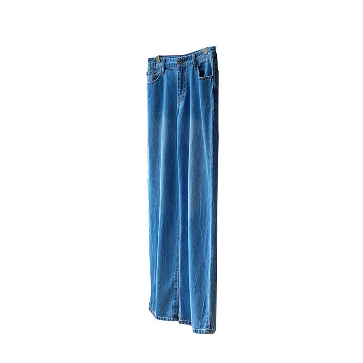 Damen lässige und weit geschnittene Jeanshose Drune