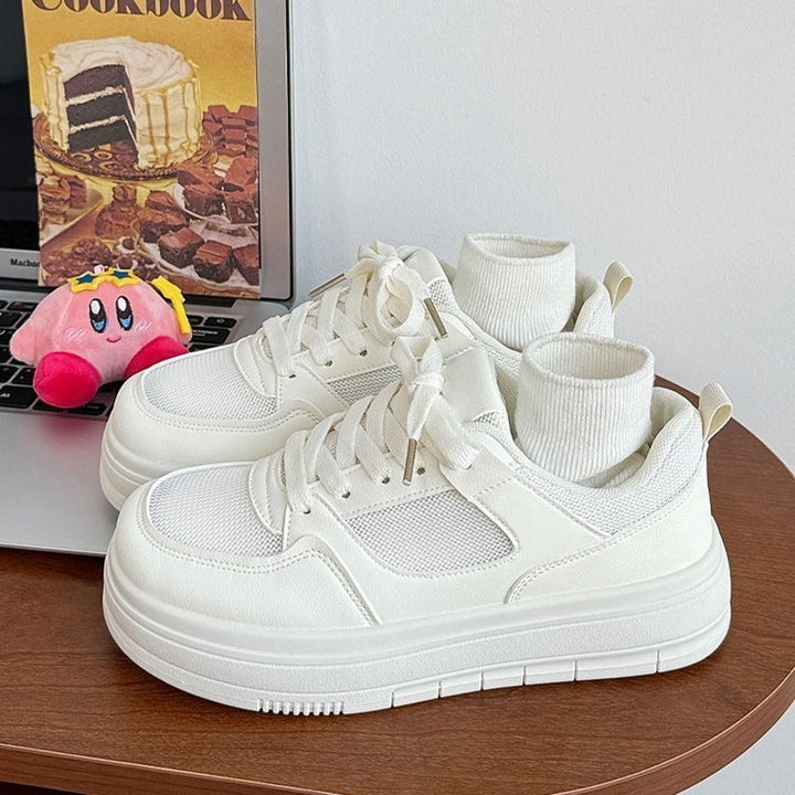 Damen modische Sneaker mit atmungsaktiver Textiloberfläche und bequemer Laufsohle Drune