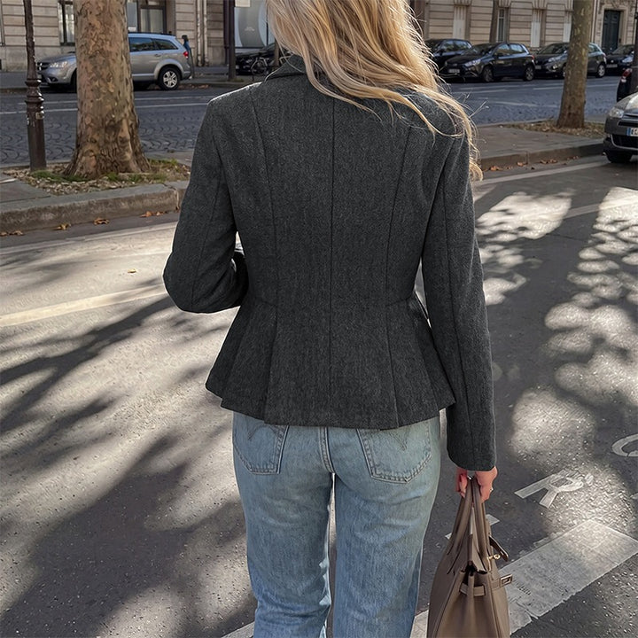 Damen Elegante Blazerjacke Drune