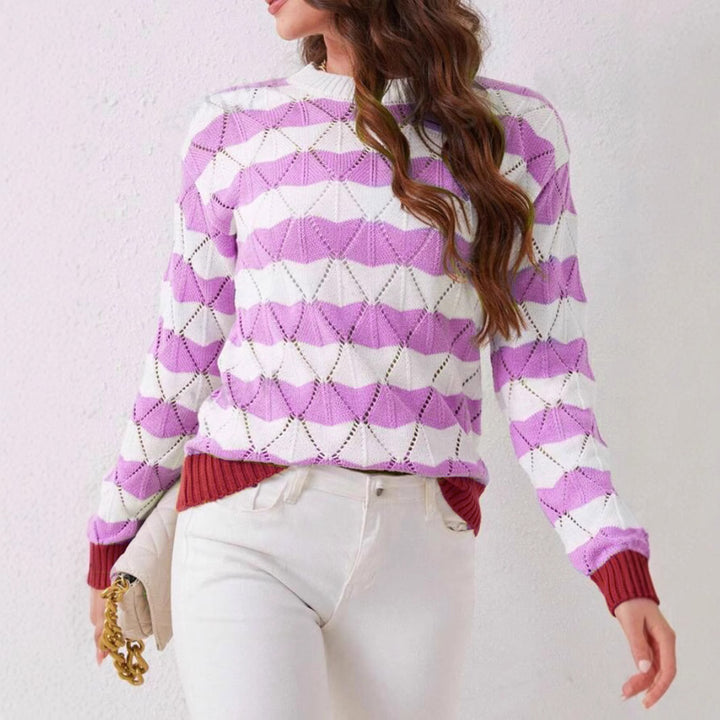 Damen Strickpullover Drune