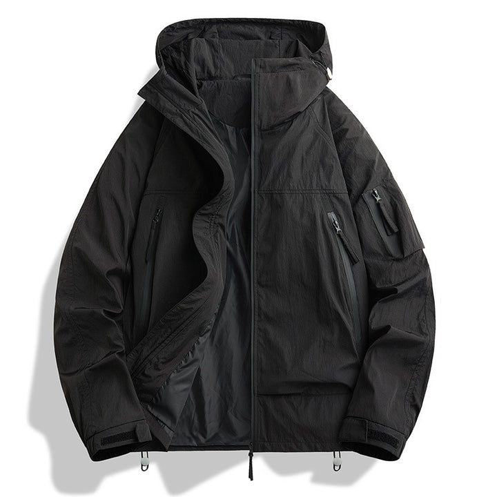 Herren Funktionale Wasserabweisende Jacke Drune