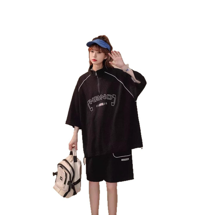 Damen Sportliches Oversized Set Drune