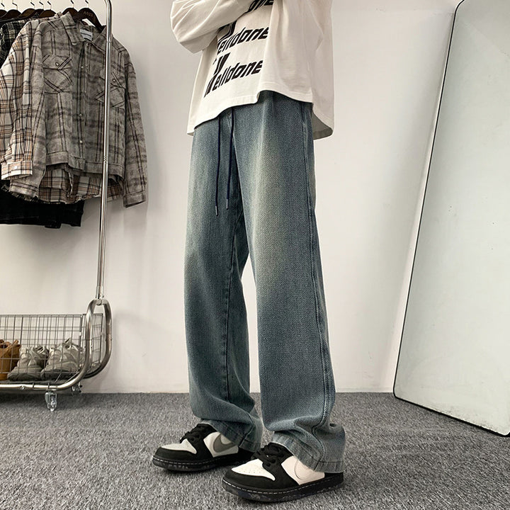 Damen Modische und lässige Boyfriend Jeans Drune