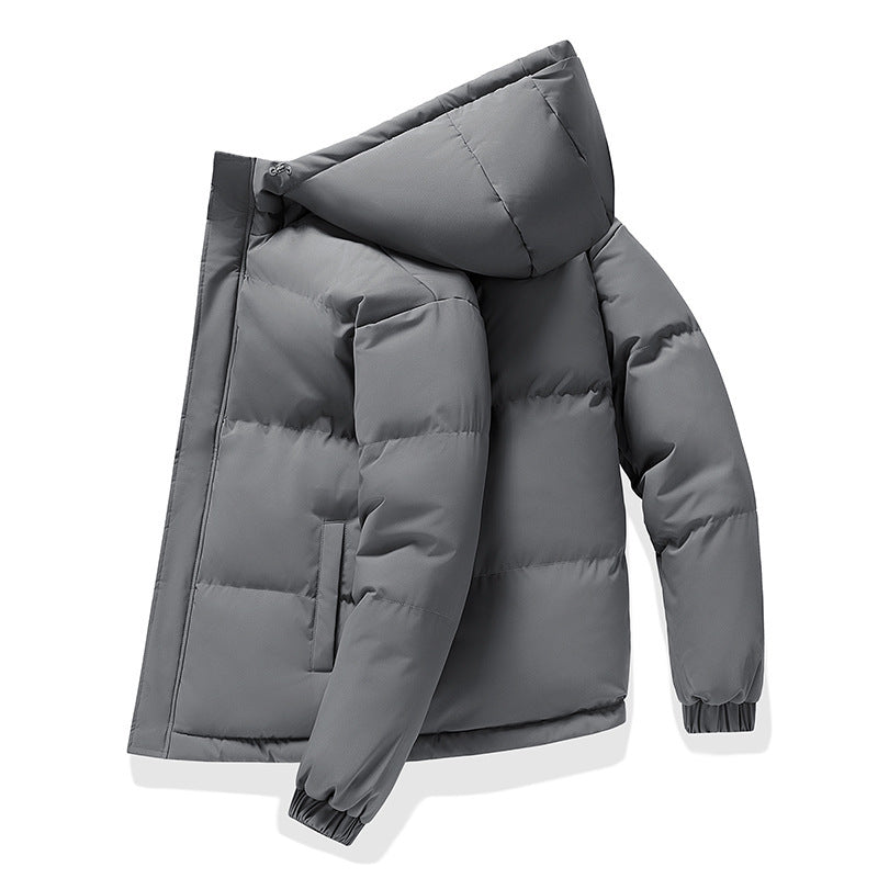 Damen Modische warme Daunenjacke mit Kapuze Drune