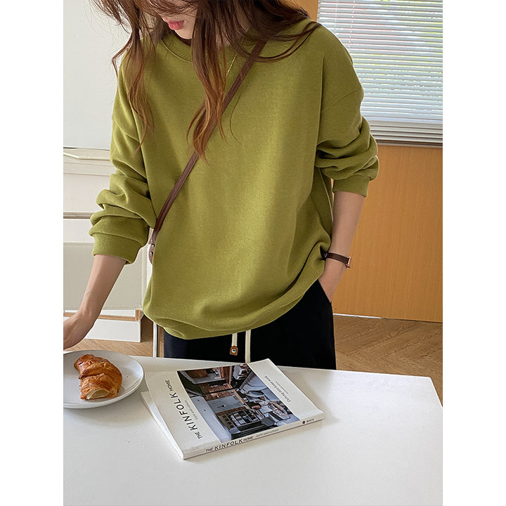 Damen oversized Sweatshirt mit Raglanärmeln Drune