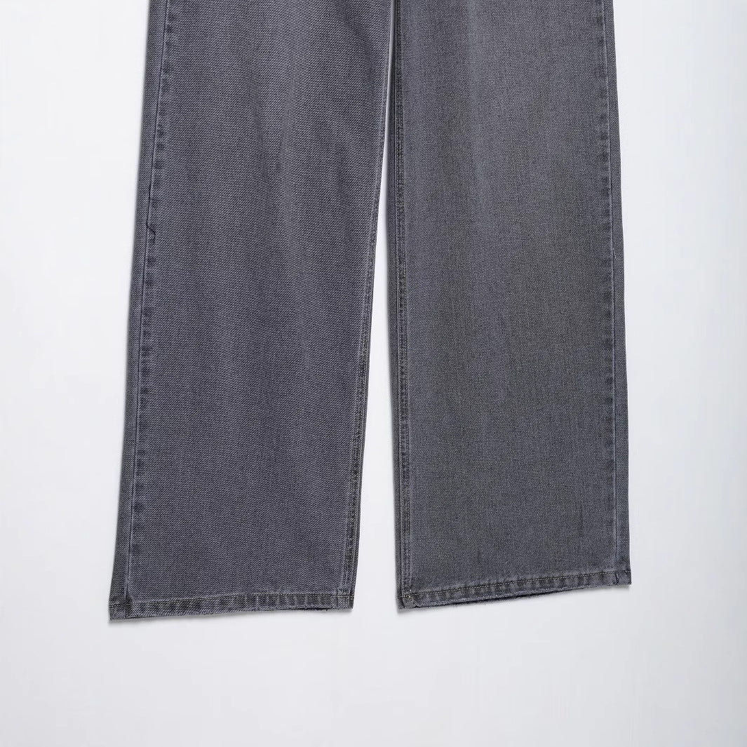 Damenweite Jeans mit modernem Schnitt Drune