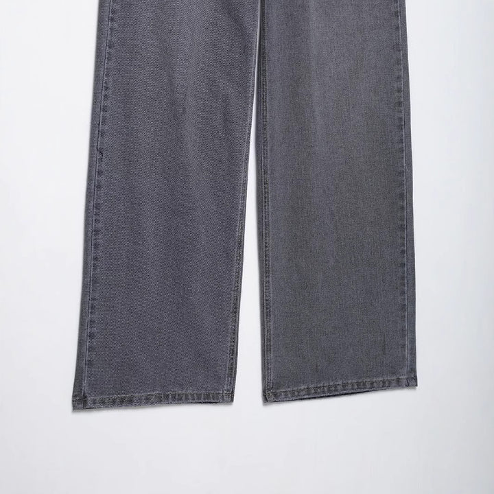 Damenweite Jeans mit modernem Schnitt Drune