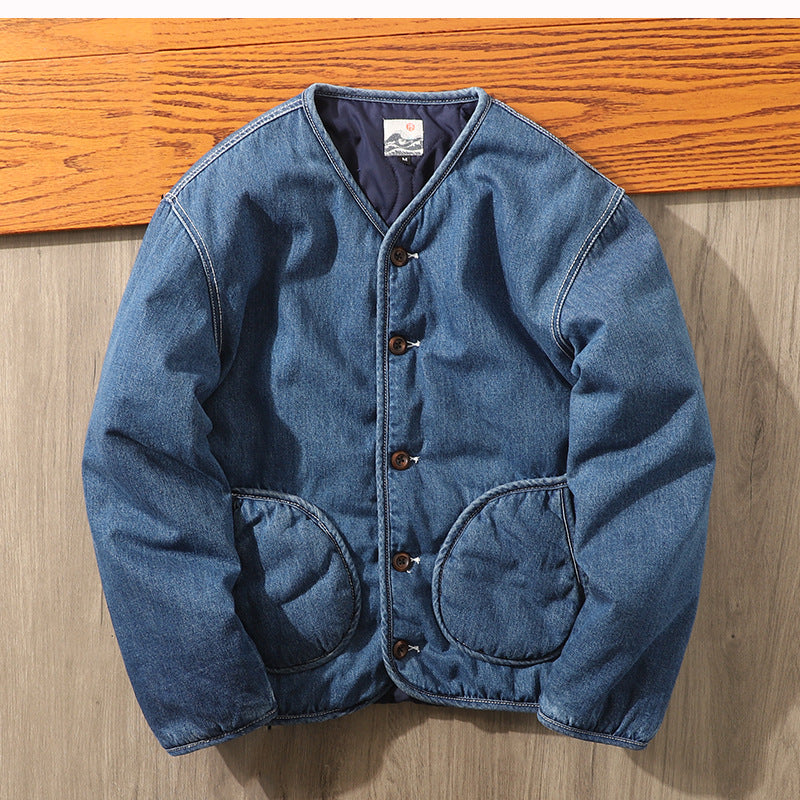 Herren Übergangsjacke mit Knopfverschluss Drune