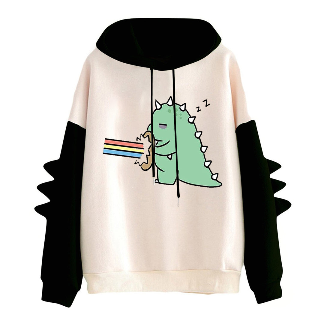 Damen Hoodie mit einzigartigem Herzdesign und trendigen Details Drune