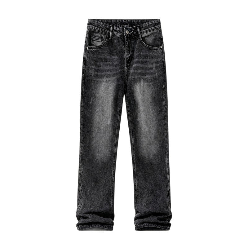 Herren Casual Straight Leg Jeans Drune