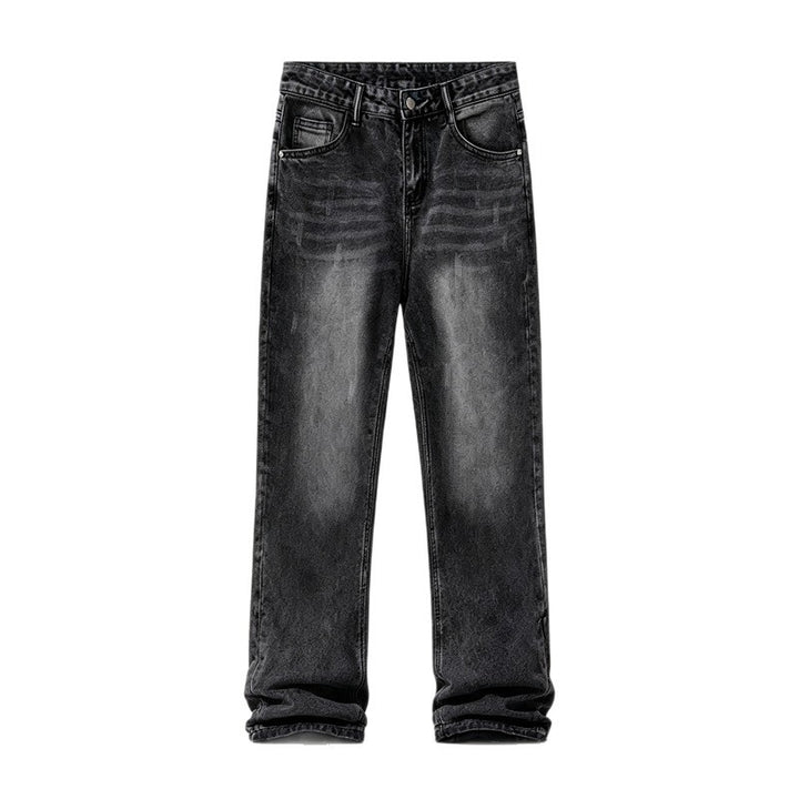 Herren Casual Straight Leg Jeans Drune