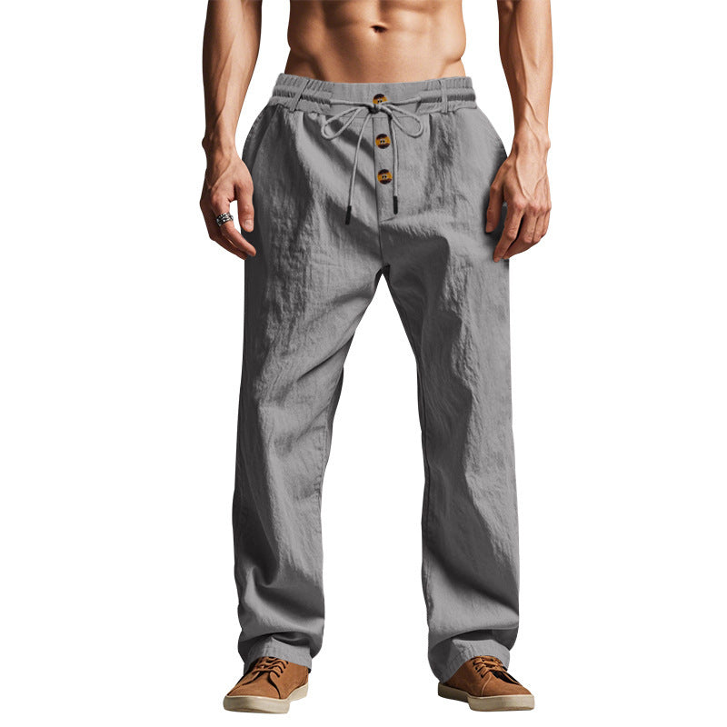 Herren Bequeme und luftige Freizeithose mit weitem Schnitt Drune