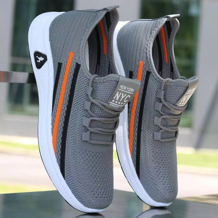 Damen Sportliche Sneakers mit atmungsaktiver Struktur und flexibler Dämpfung Drune